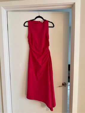 cos draped bubble midi dress COS | Dresses | Cos Draped Bubble Midi Dress Black Silk Blend Size